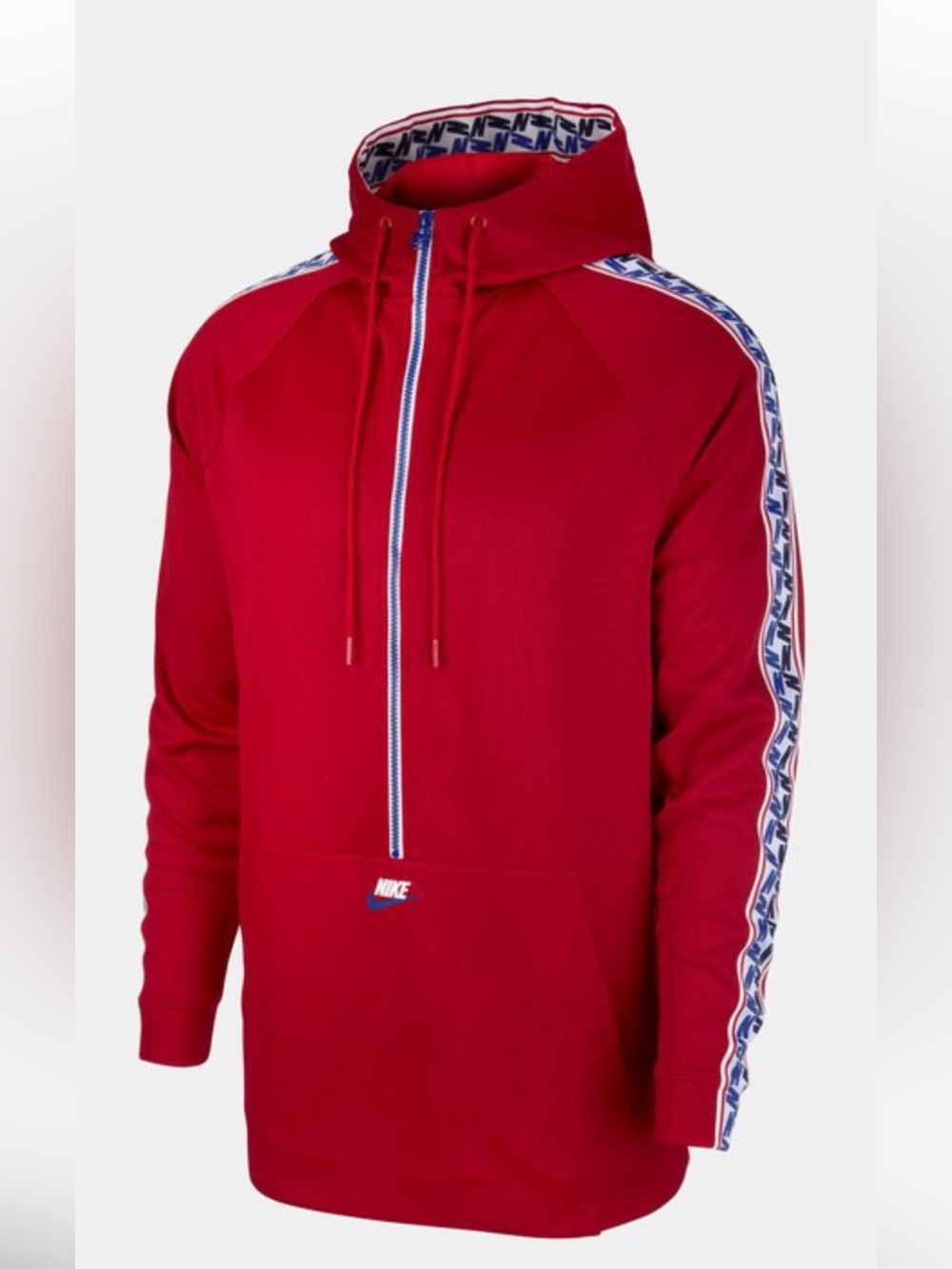 Nike Sportswear Air Max 97 Quarter zip-up taped Hoodie